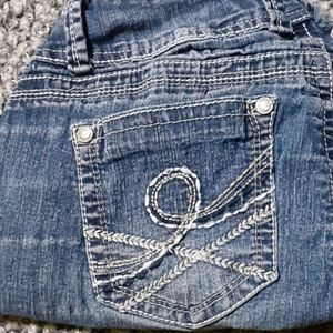 Wallflower jean shorts